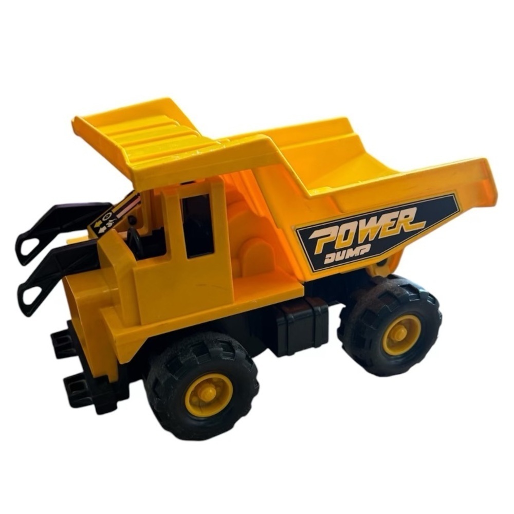 VTG 1985 Fisher-Price Power Dump Truck #4581 Husky Helpers Line